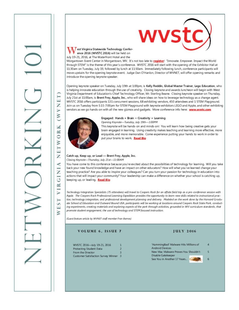 thumbnail of WVNETNewsletter_2016_07