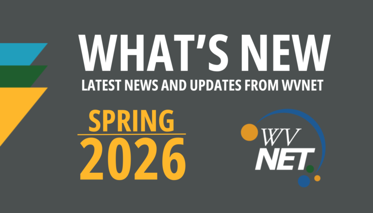 WVNET Spring 2026 Newsletter nameplate
