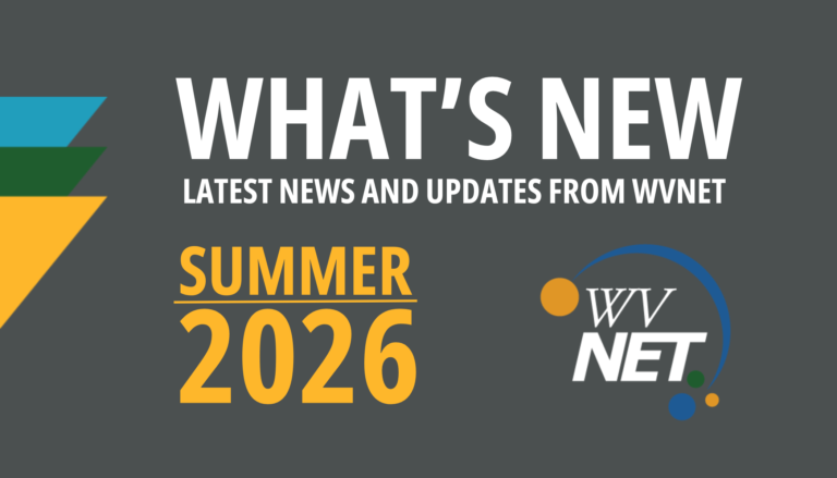 WVNET Summer 2026 Newsletter nameplate